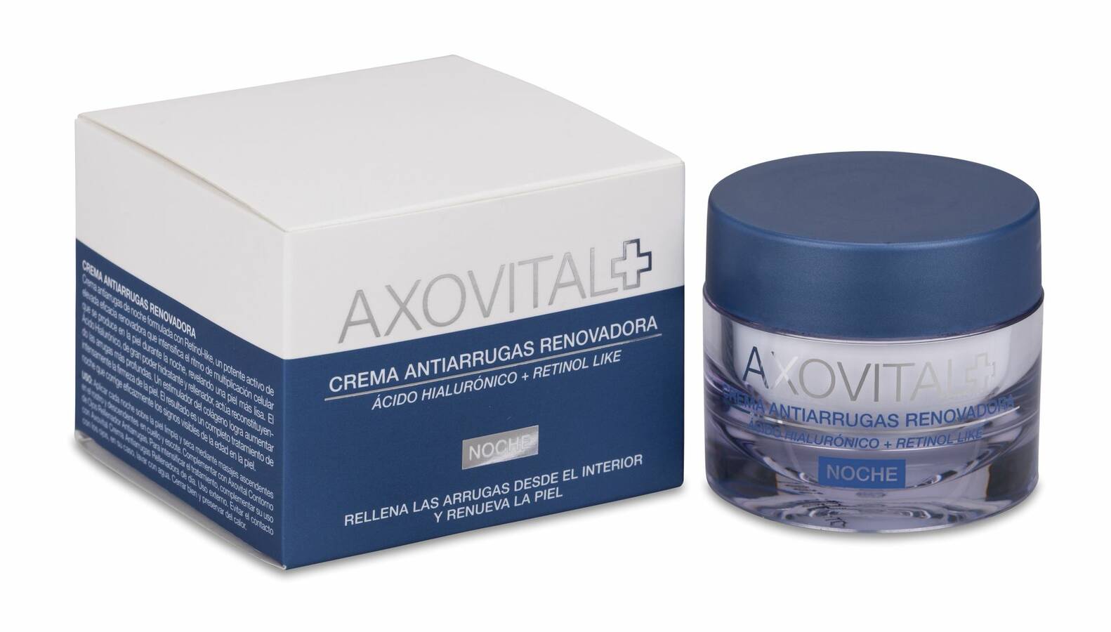 Axovital Crema Antiarrugas Renovadora Noche, 50 ml image number null