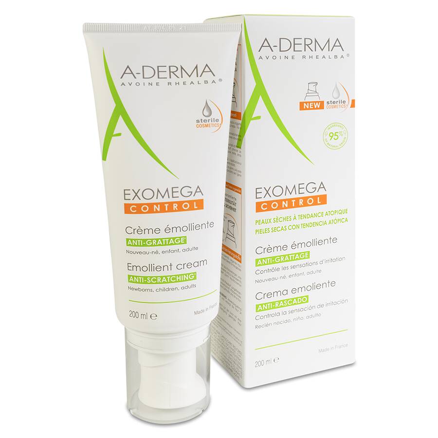 A-Derma Exomega Crema Emoliente Control, 200 ml image number null