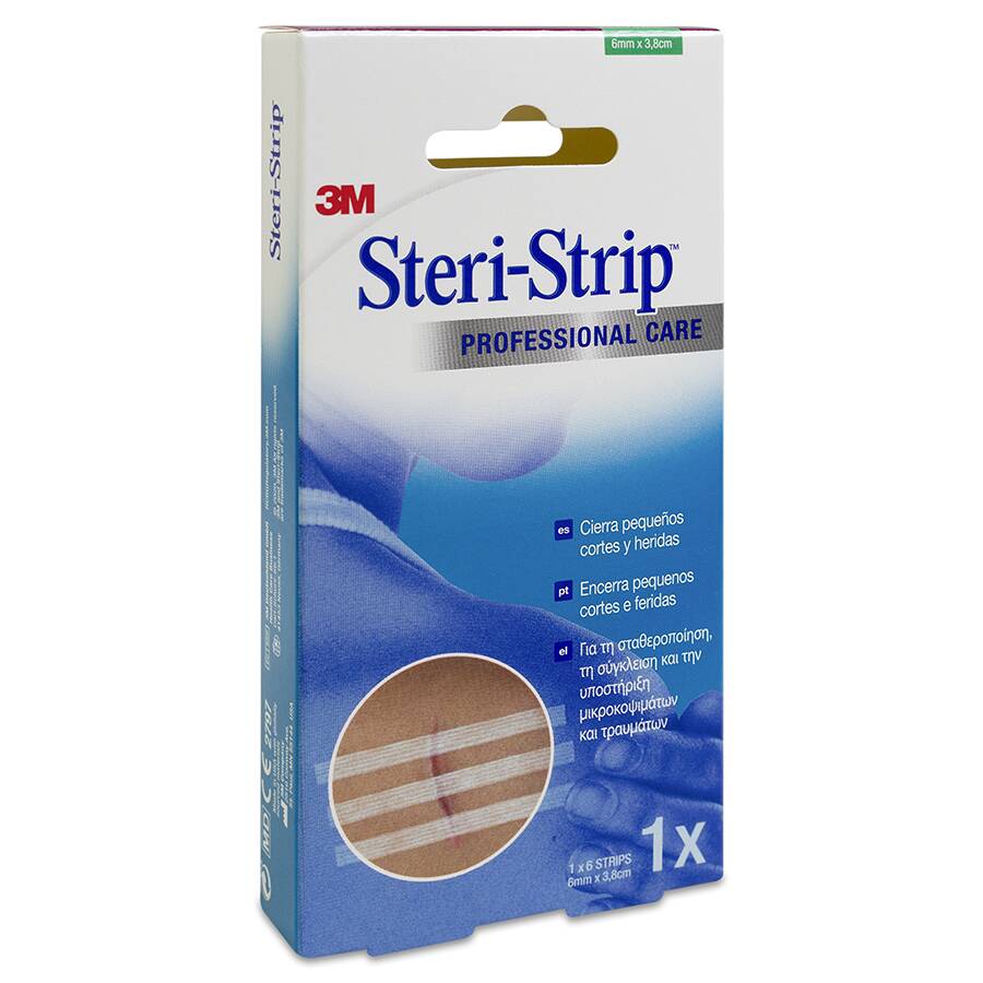 Sutura Steri-Strip 3M 6 x 38 cm image number null