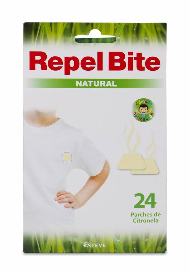 Repel Bite Natural Parches Ropa Con Citronella, 24 Uds image number null