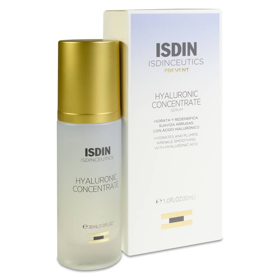 Isdin Isdinceutics Hyaluronic Concentrate Sérum Facial Ultrahidratante Iluminador, 30 ml image number null