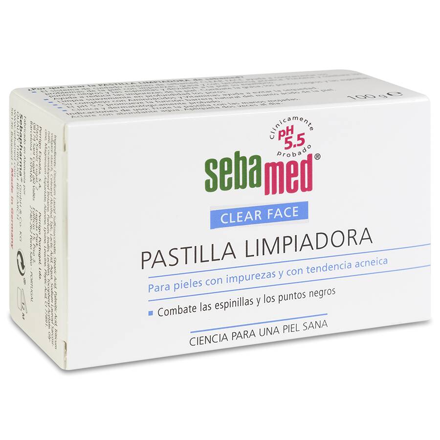 Sebamed Clear Face Limpiador en Pastilla, 100 g image number null