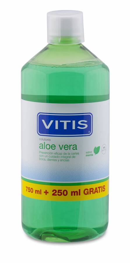 Vitis Colutorio Aloe Vera Menta, 1 L image number null