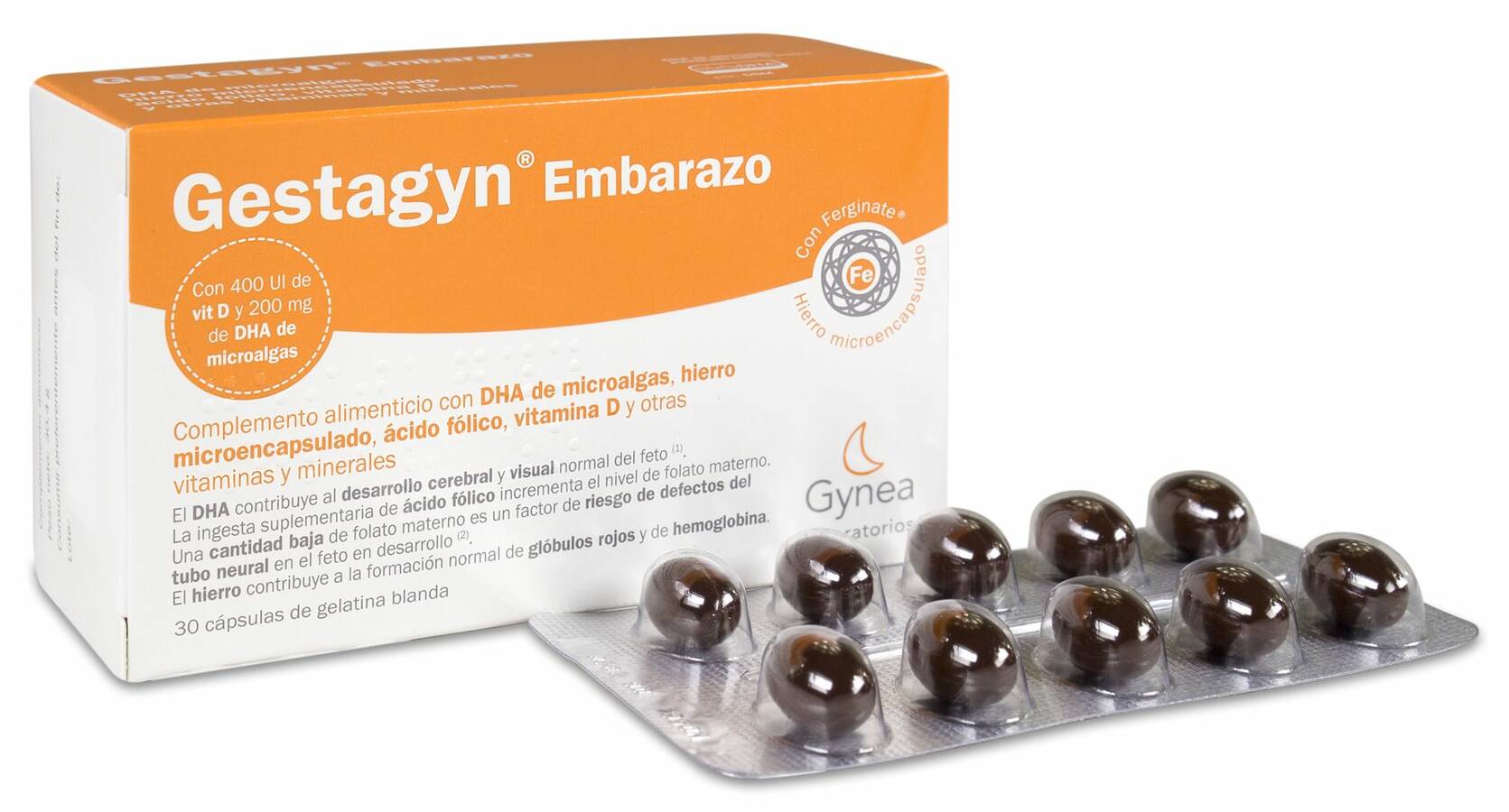 Gestagyn Embarazo Dha 30 cápsulas gelatina 1604019 Sistema genital