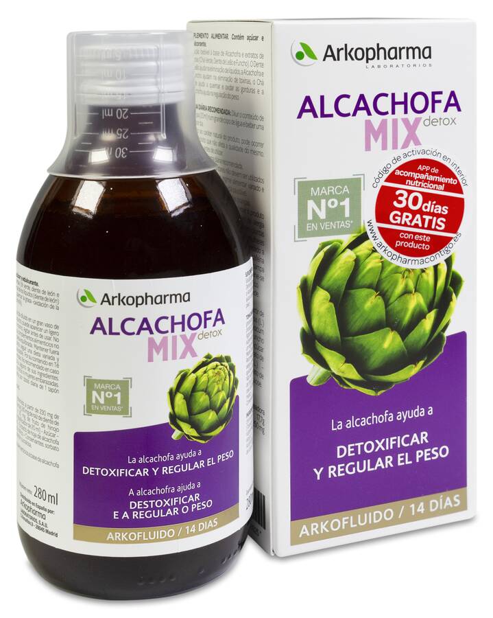 Arkopharma Arkofluido Alcachofa Mix, 280 ml image number null