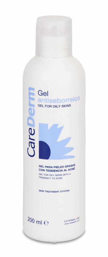 Carederm Gel Limpiador, 200 ml image number null