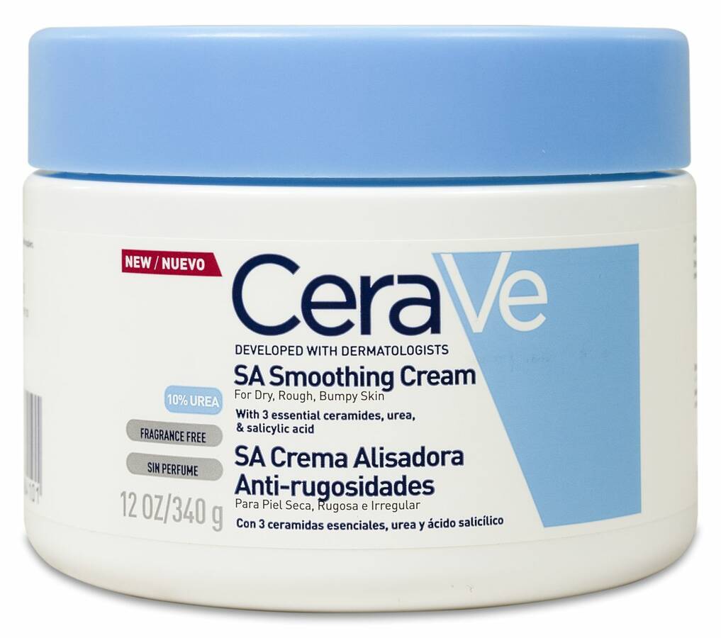 CeraVe SA Crema Alisadora Anti-rugosidades, 340 g image number null