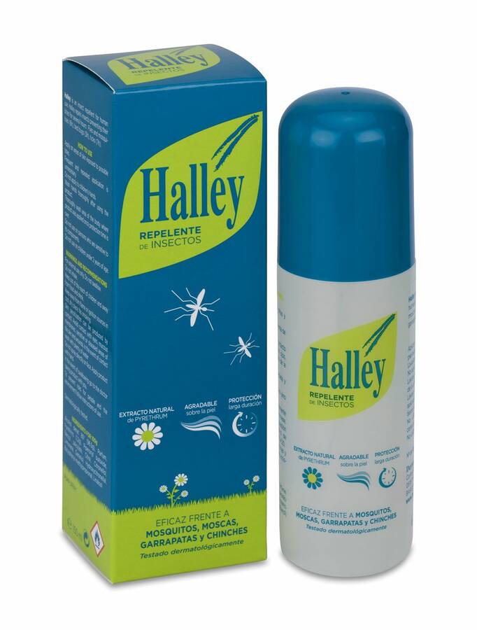 Halley Repelente Insectos en Spray, 150 ml image number null