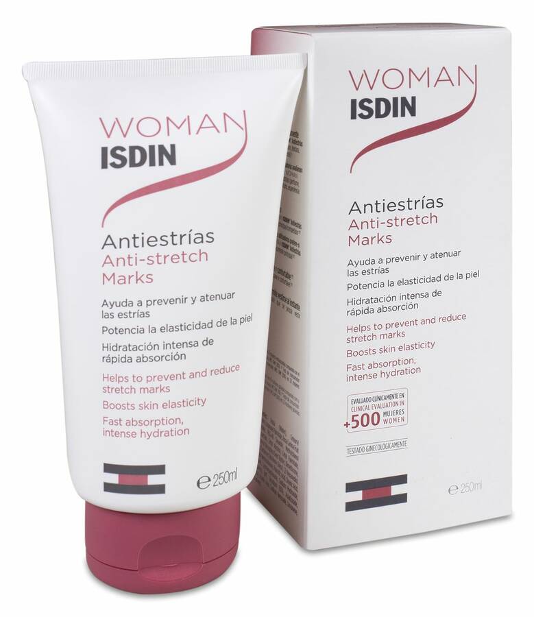 Isdin Woman Antiestrías, 250 ml image number null