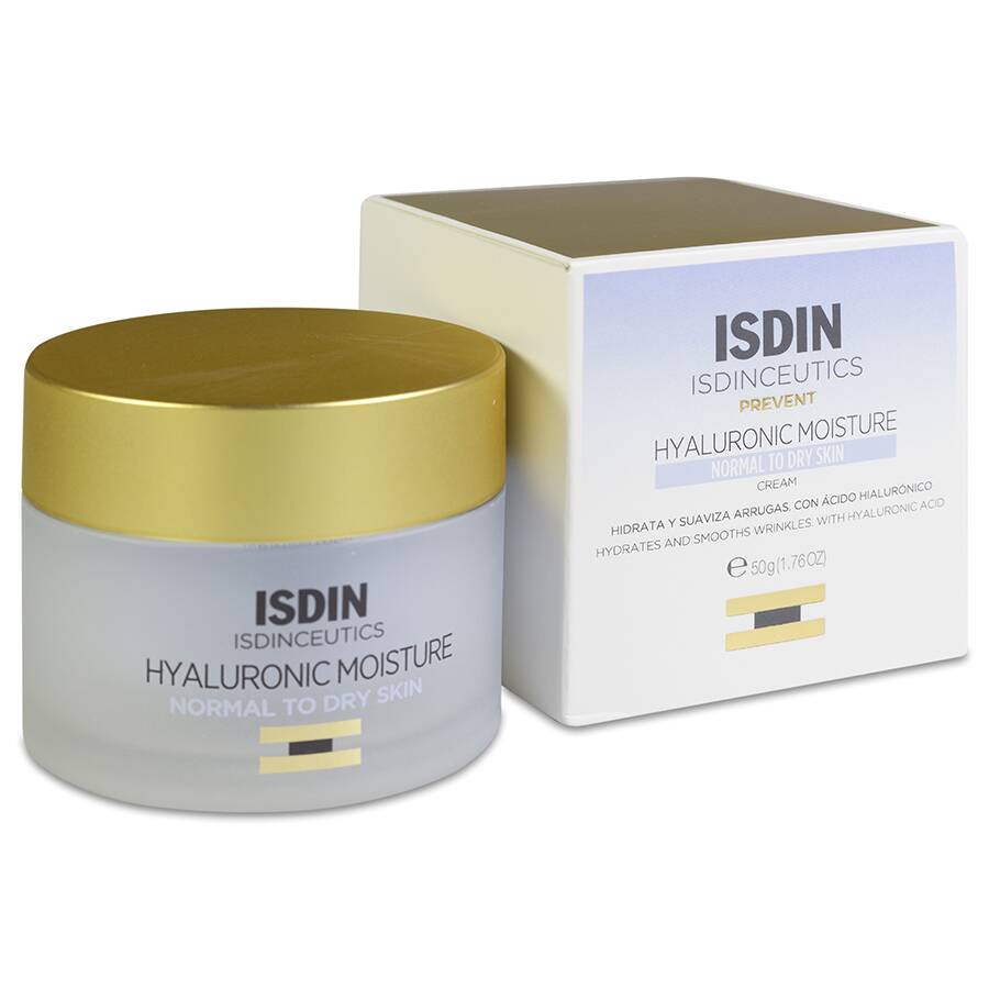 Isdin Isdinceutics Hyaluronic Moisture Crema Facial Piel Normal/Seca, 50 ml image number null