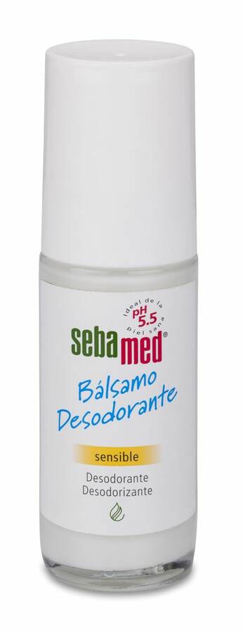 Sebamed Desodorante Bálsamo Deo Roll-On Sin Perfume, 50 ml image number null