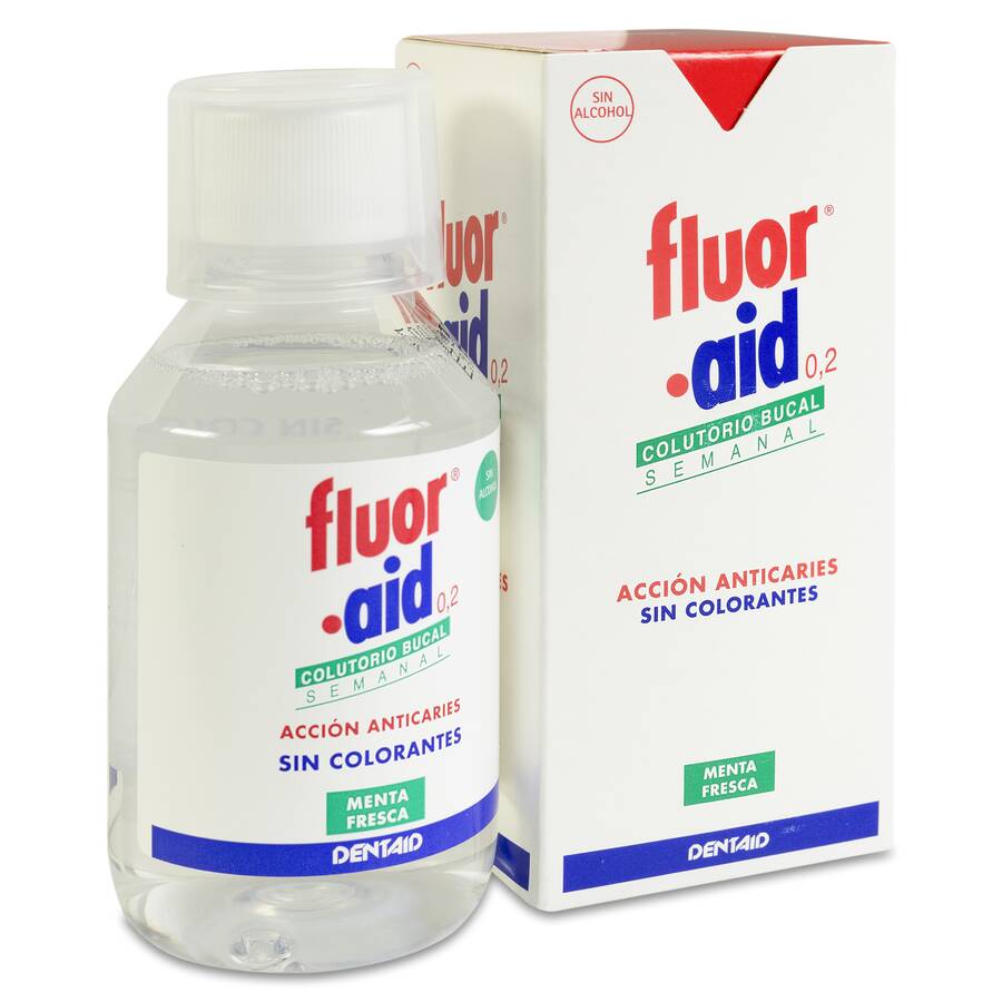 Fluor Aid 0,2% Colutorio, 150 ml image number null