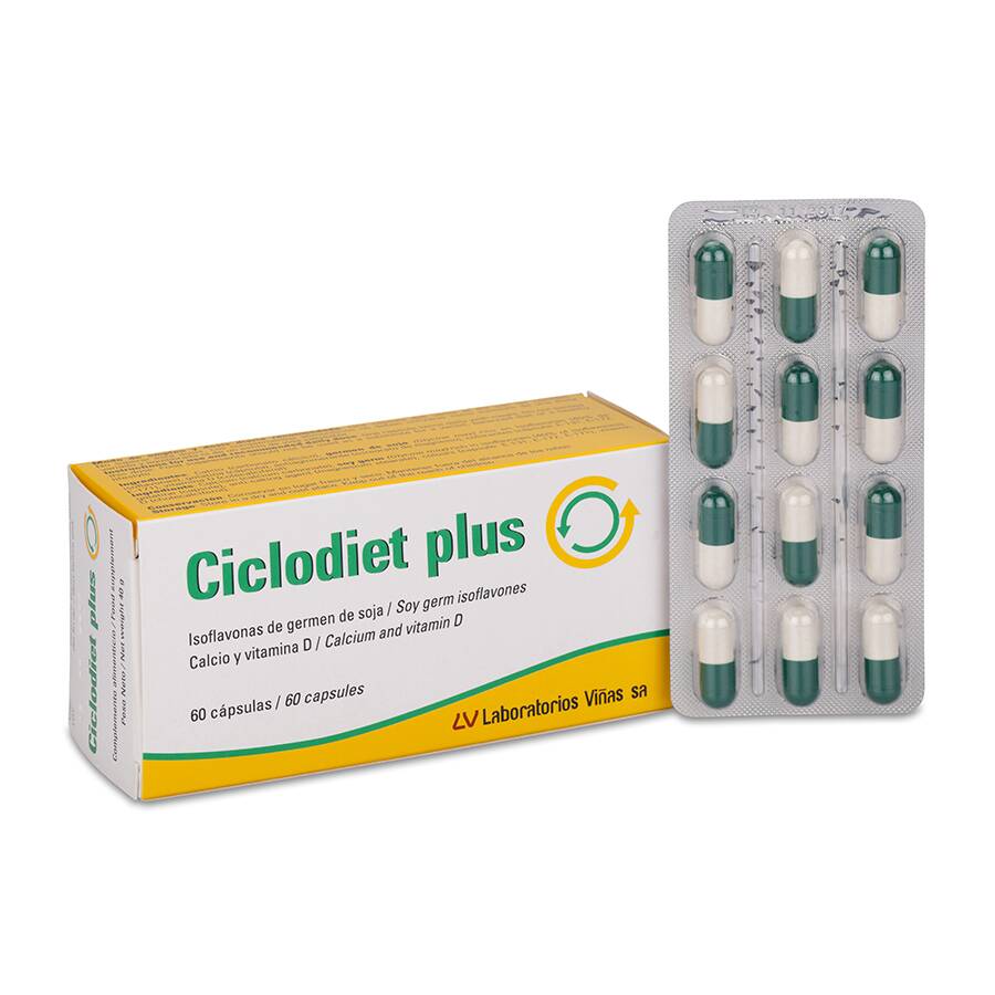 Ciclodiet Plus, 60 Cápsulas image number null