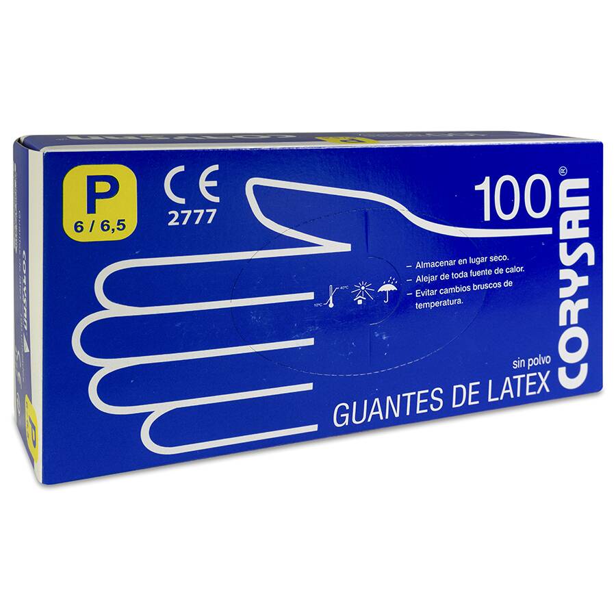 imagen de Corysan Guante L&aacute;tex Talla Peque&ntilde;a imagen n&uacute;mero undefined