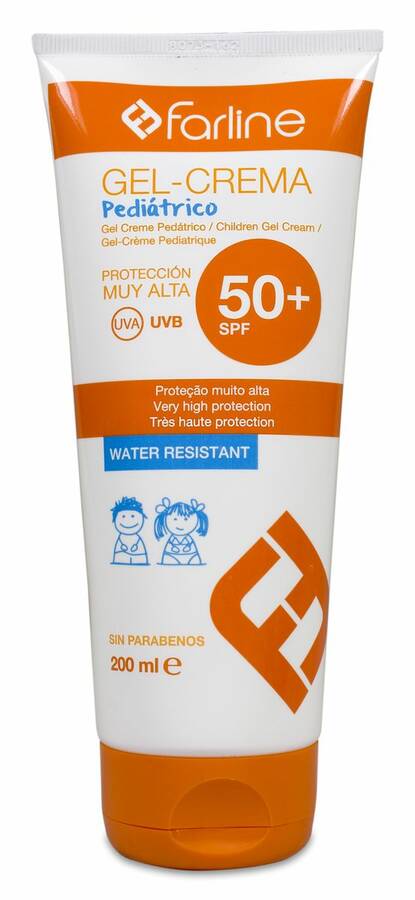 Farline Gel-Crema Pediátrico SPF 50+, 200 ml image number null