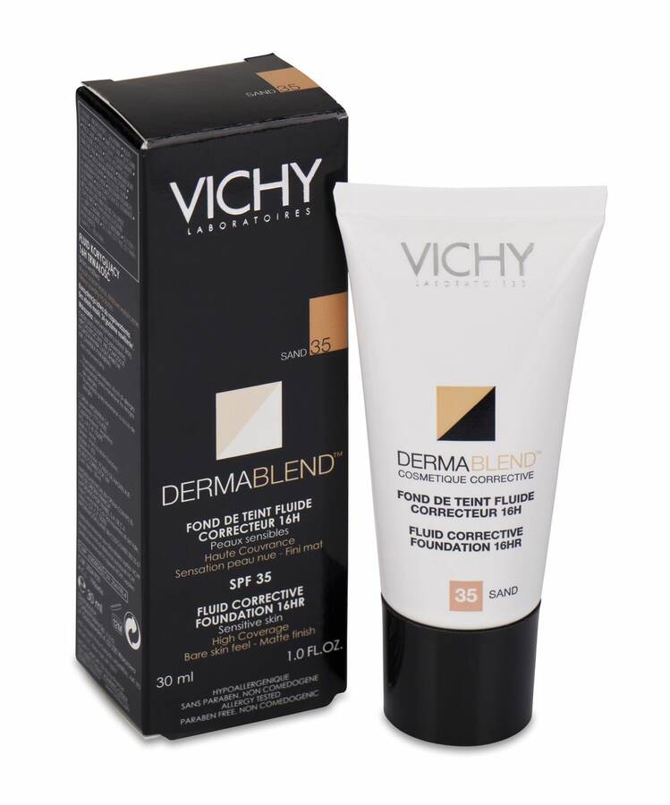 Vichy Dermablend Maquillaje 35 Sand, 30 ml image number null