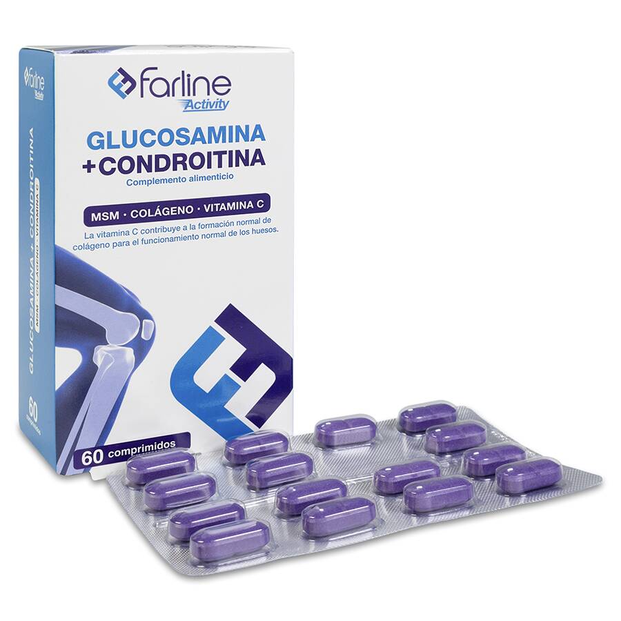 Comprar Farline Glucosamina y Condroitina, 60 Comprimidos
