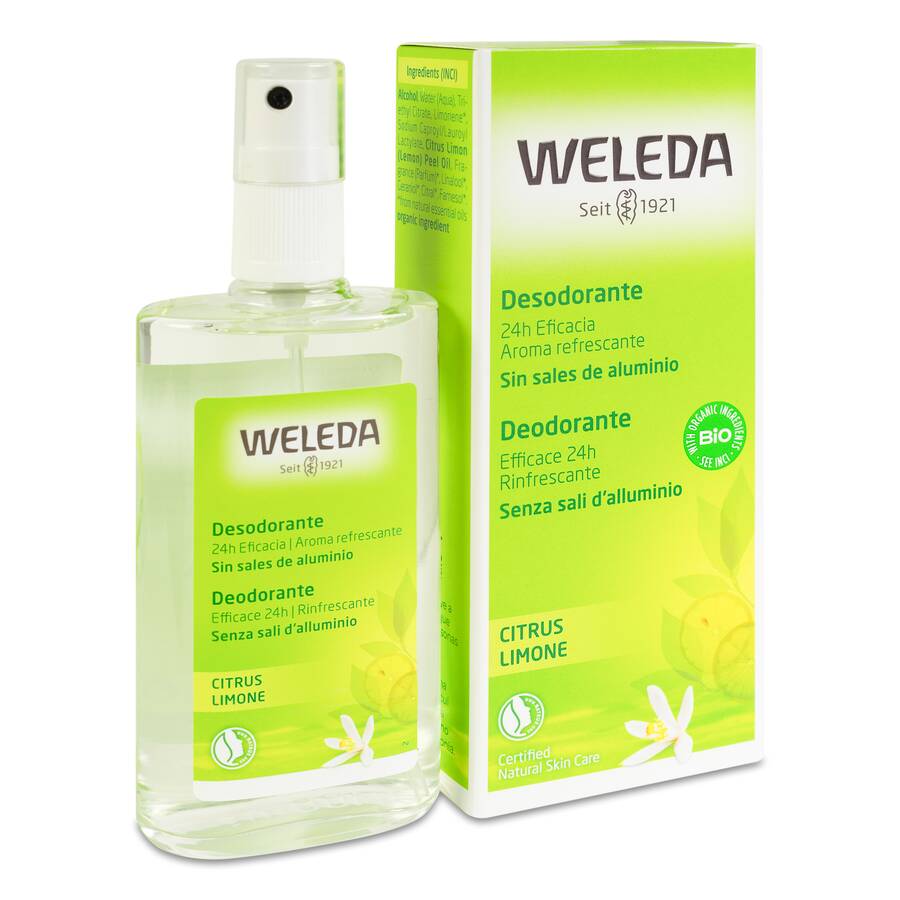 Weleda Desodorante Spray Citrus, 100 ml image number null