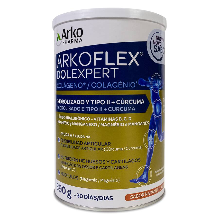 Arkopharma Arkoflex Dolexpert Colágeno Naranja, 390 g image number null