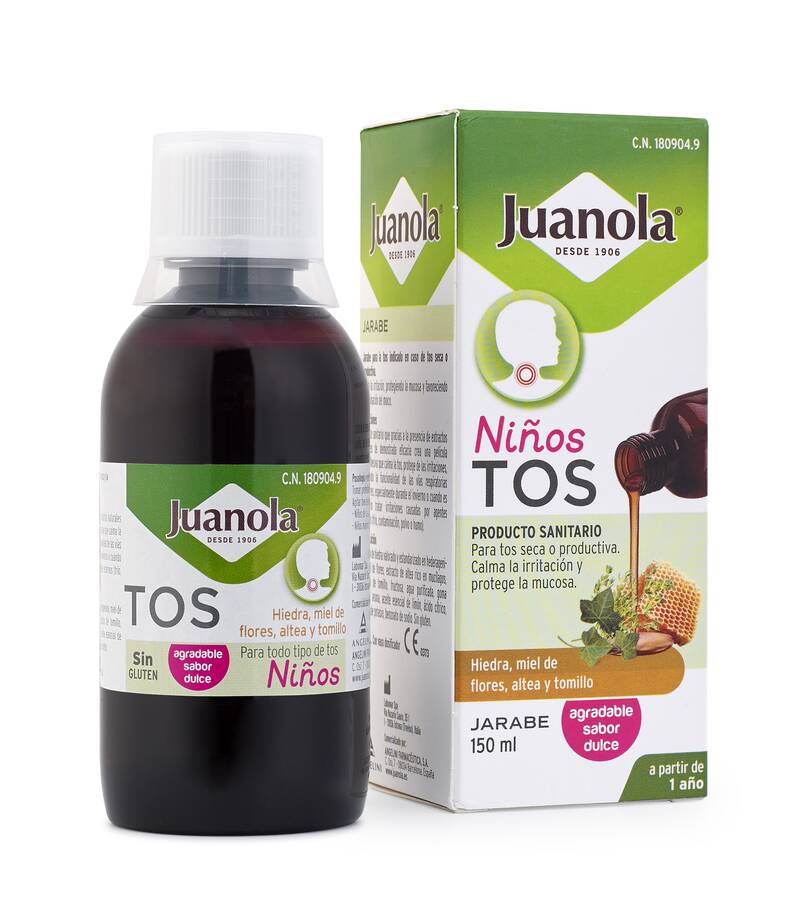 Juanola Tos Jarabe para Niños, 150 ml image number null