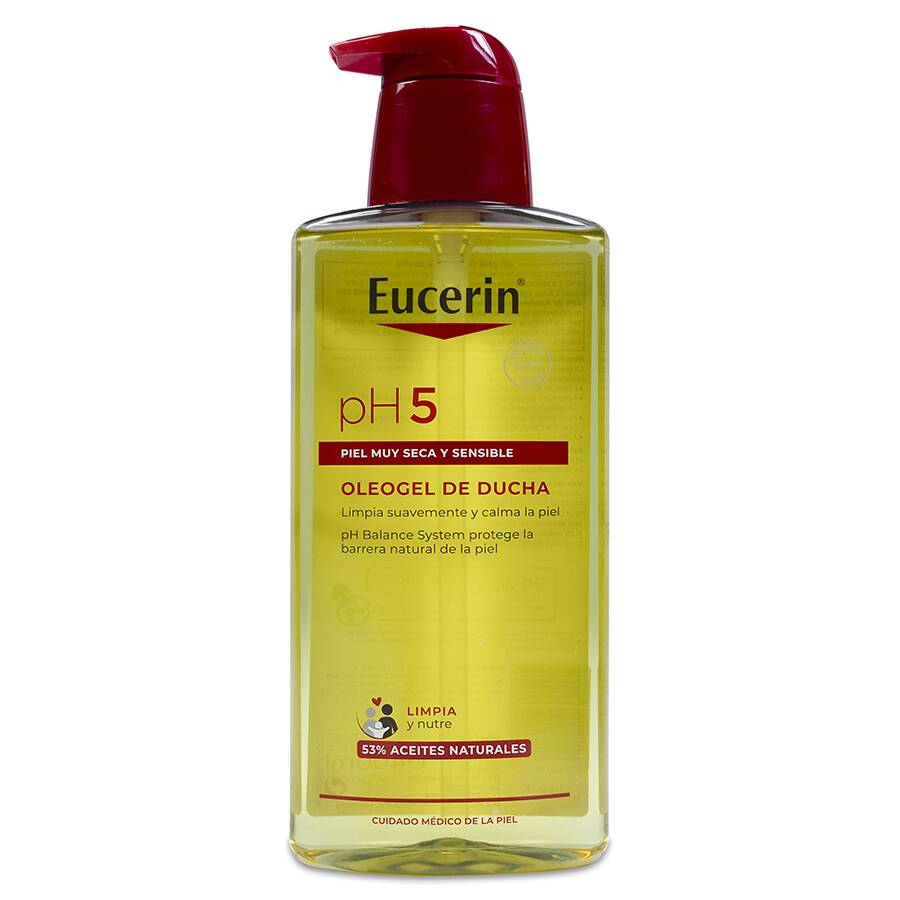 Eucerin Oleogel de Ducha Piel Sensible Ph-5, 400 ml image number null