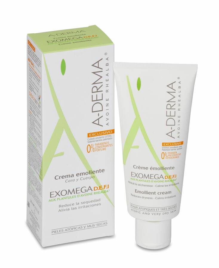 A-Derma Exomega Crema Emoliente Control, 200 ml image number null