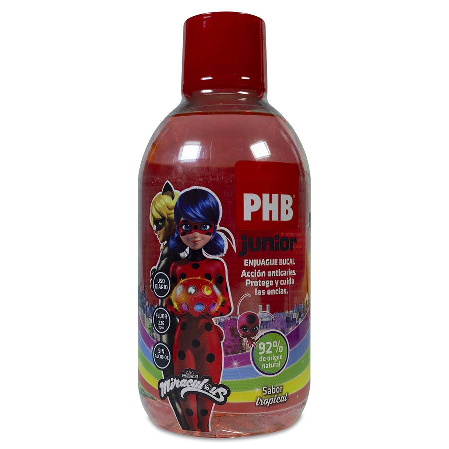 PHB Junior Enjuague Bucal, 500 ml image number null