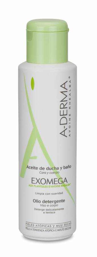 A-Derma Exomega Aceite de Ducha y Baño, 500 ml image number null