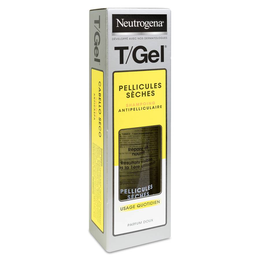 Neutrogena T/Gel Champú Anti-Caspa Cabello Seco, 250 ml image number null