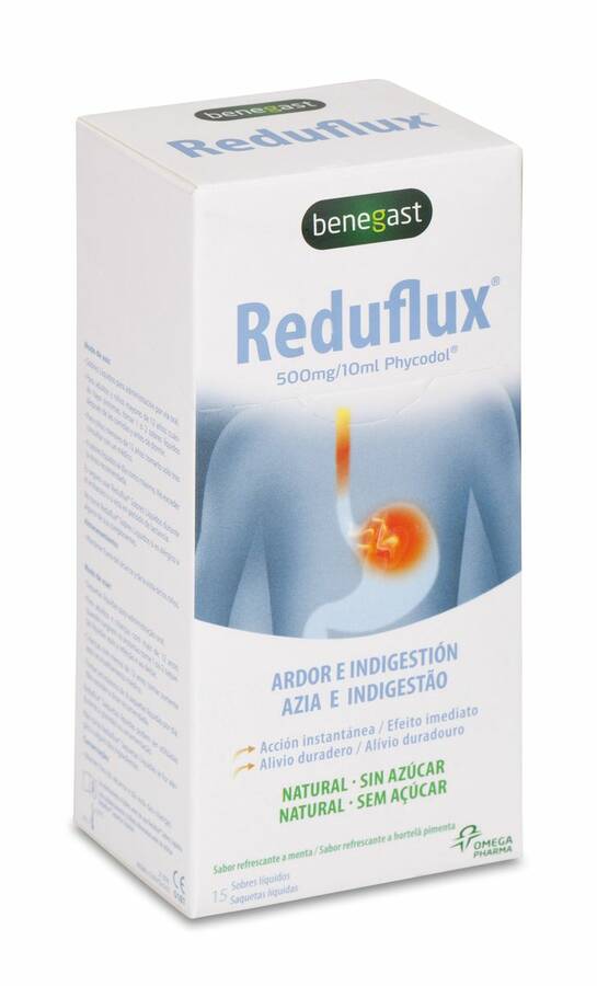 Benegast Reduflux Líquido, 15 Sobres image number null