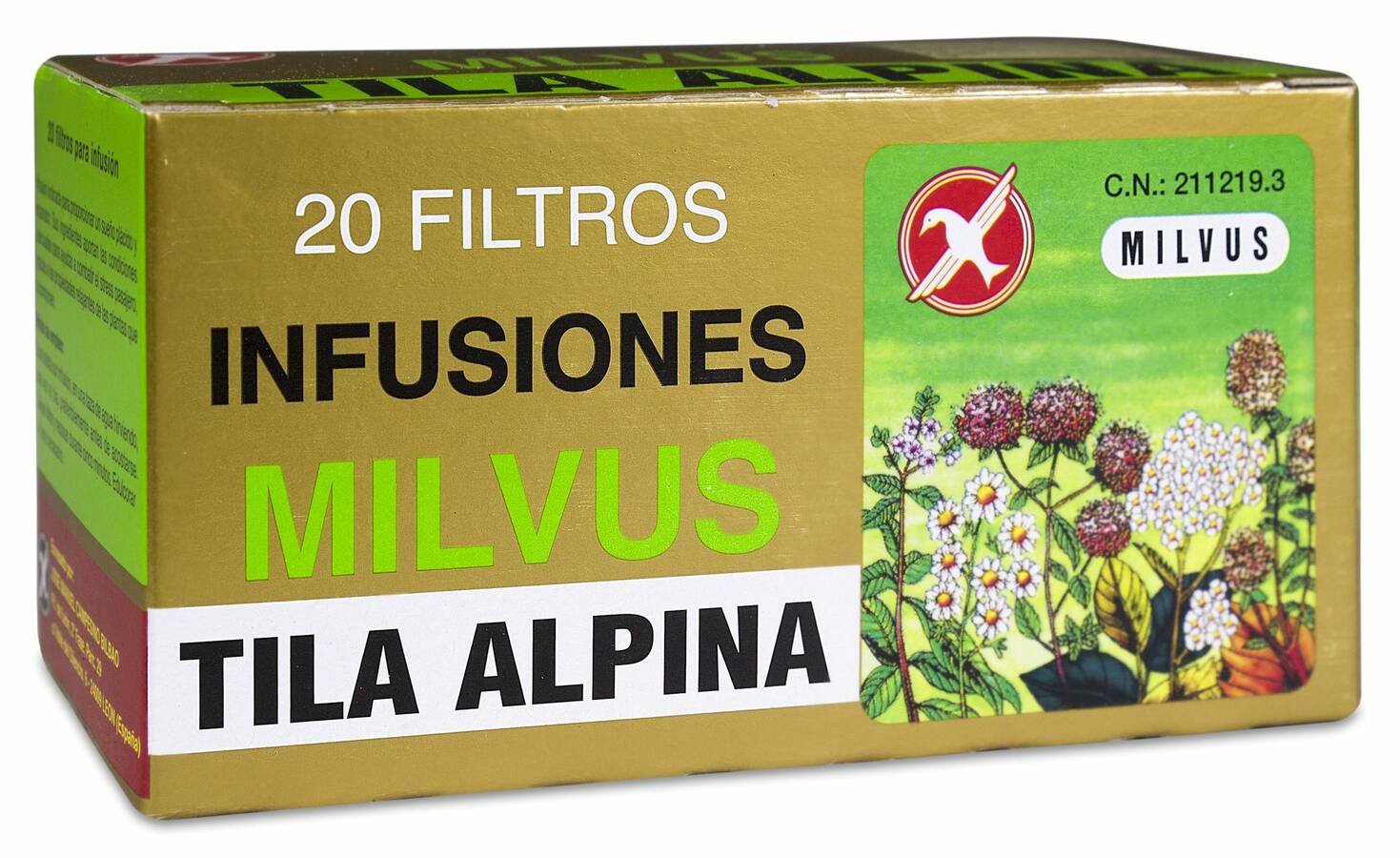 MILVUS Infusión de Tila Alpina 32GR - Botike Parafarmacia Online