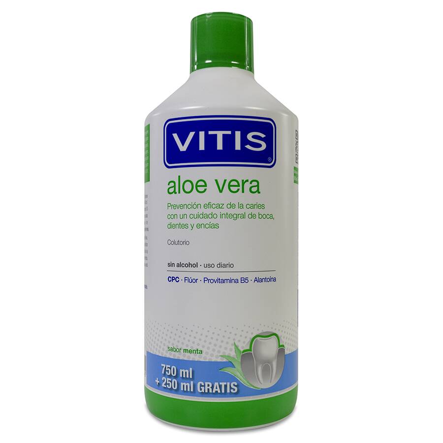Vitis Colutorio Aloe Vera Menta, 1 L image number null
