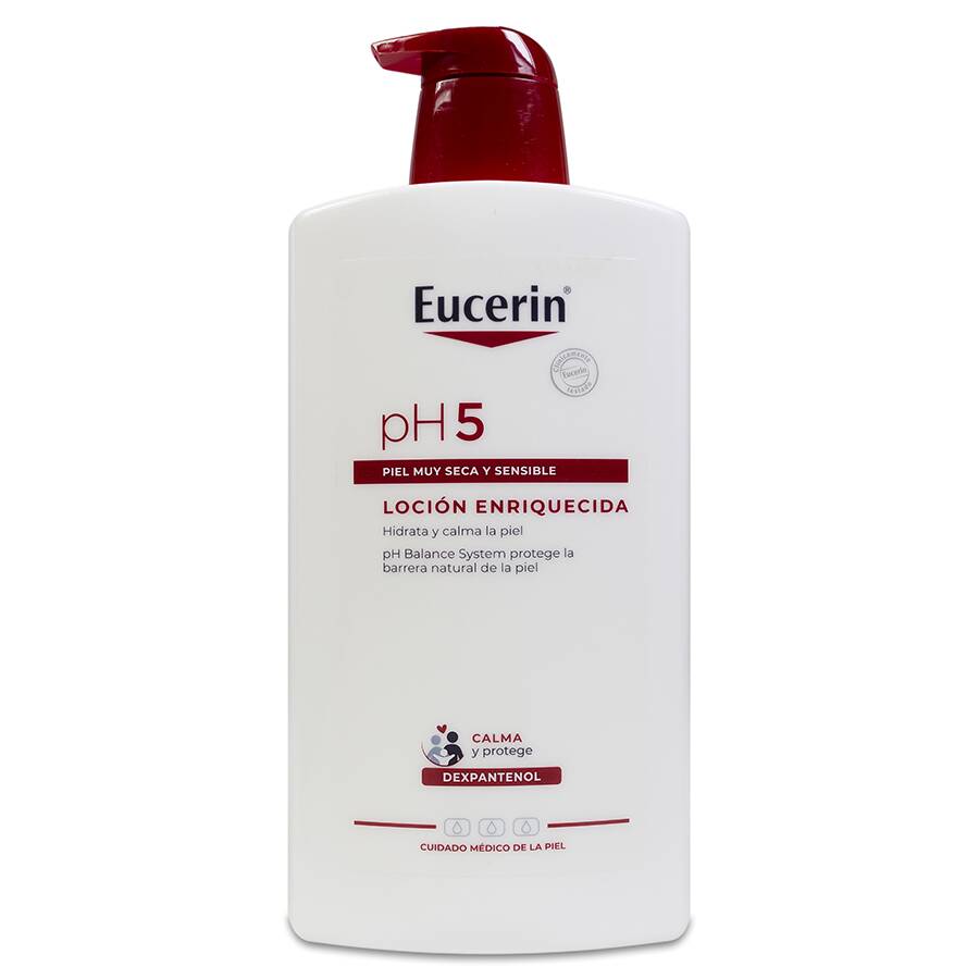 Eucerin Piel Sensible pH5 Loción Enriquecida, 1 L image number null