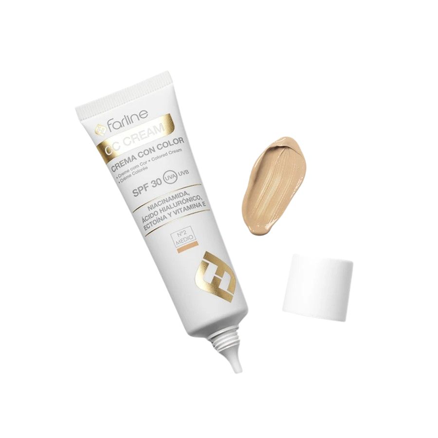imagen de Farline Cc Cream Medio SPF 30, 30 ml imagen n&uacute;mero undefined