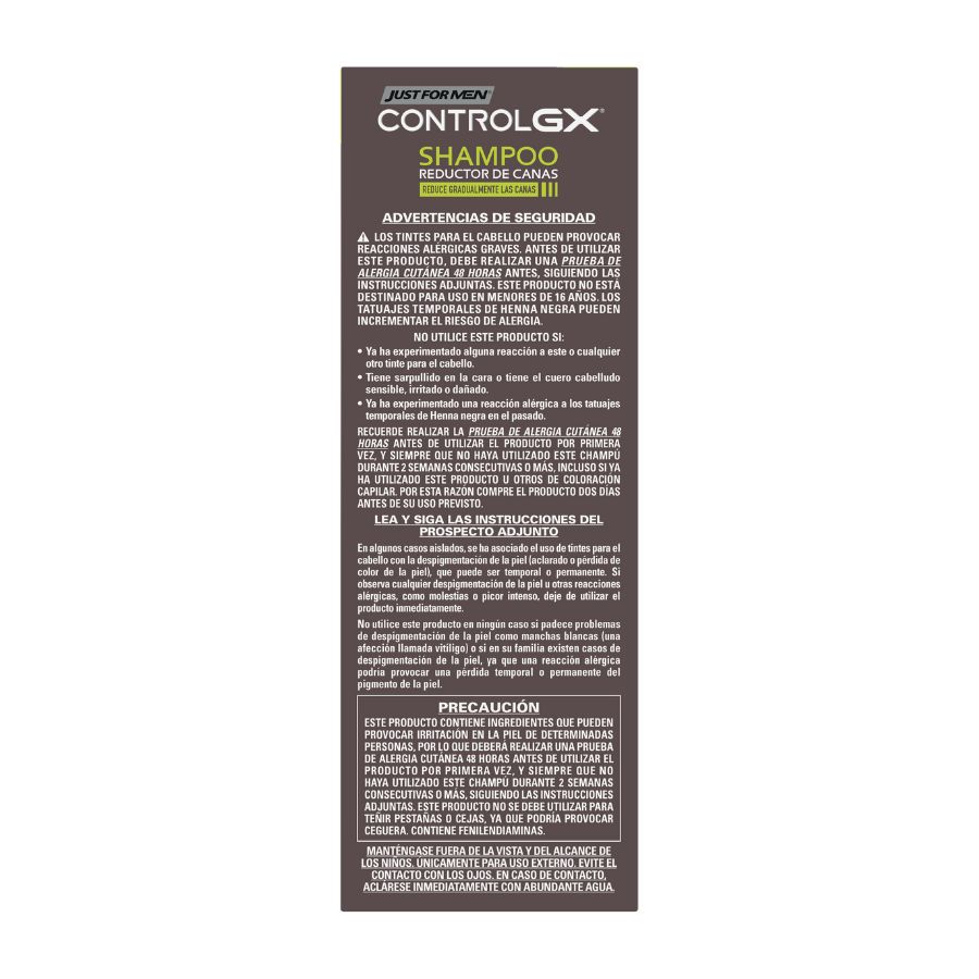 Just For Men Control Gx Champú reductor de canas, 118 ml image number null