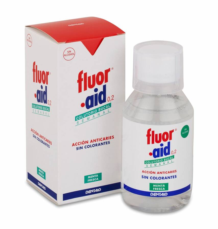 Fluor Aid 0,2% Colutorio, 150 ml image number null