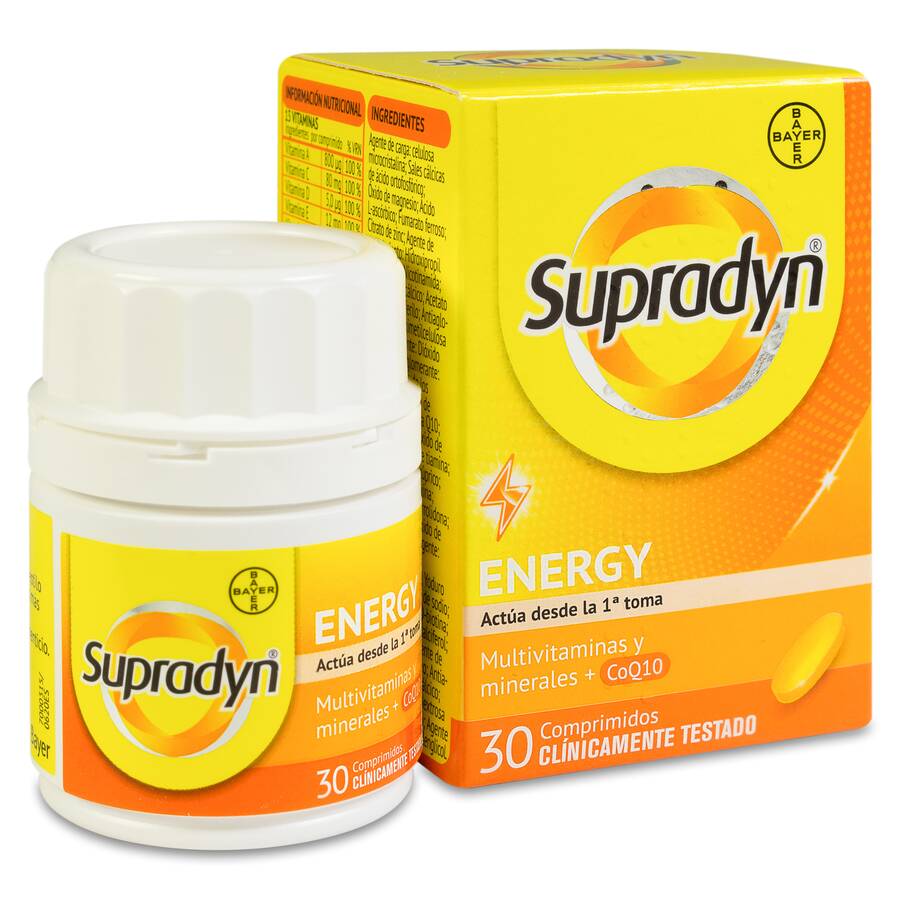 Supradyn Activo, 30 Comprimidos image number null