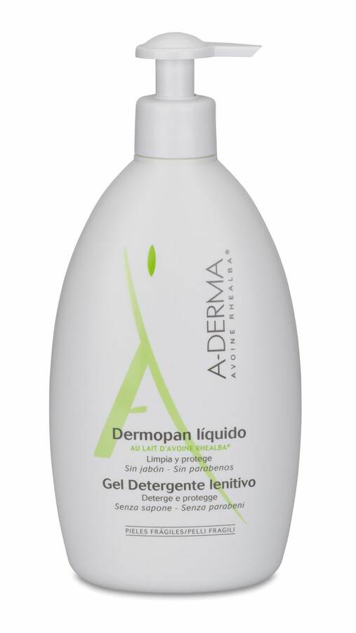 A-Derma Dermopan Jabón Líquido Hidratante, 500 ml image number null
