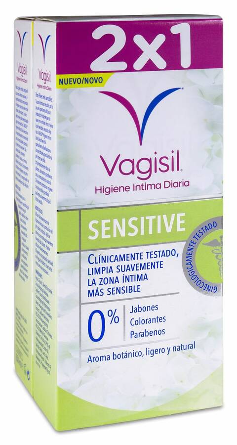 Duplo Vagisil Sensitive, 2 Uds image number null