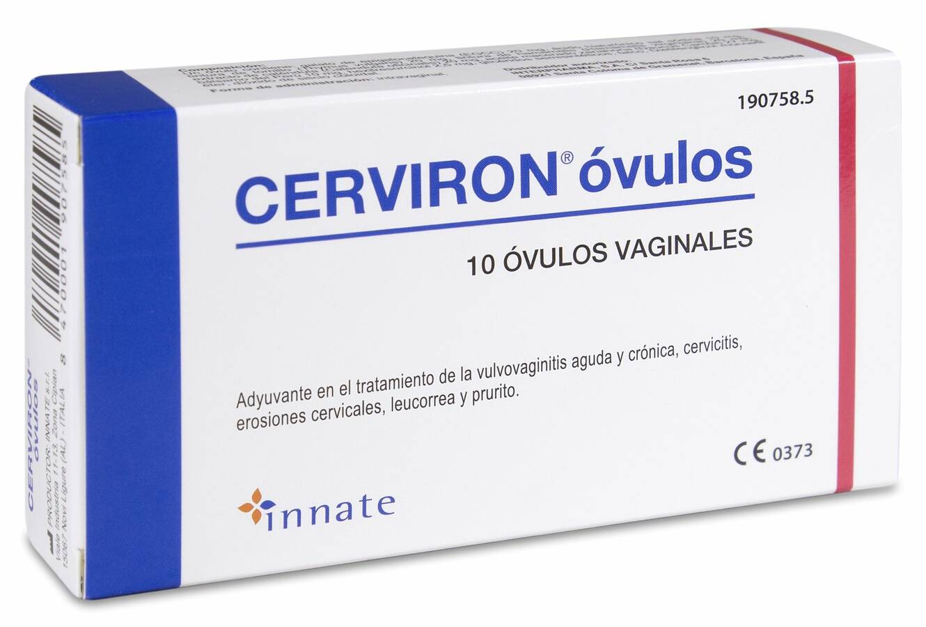 Comprar Cerviron Óvulos Vaginales, 10 Unidades Welnia