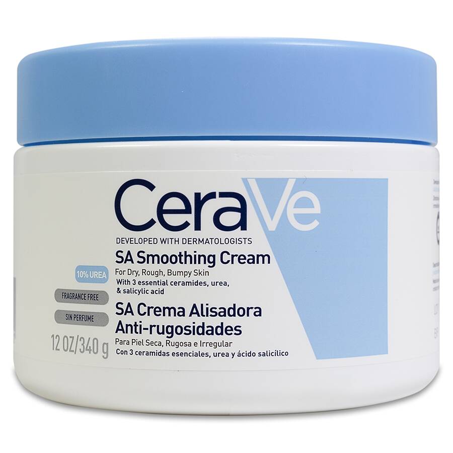 CeraVe SA Crema Alisadora Anti-rugosidades, 340 g image number null