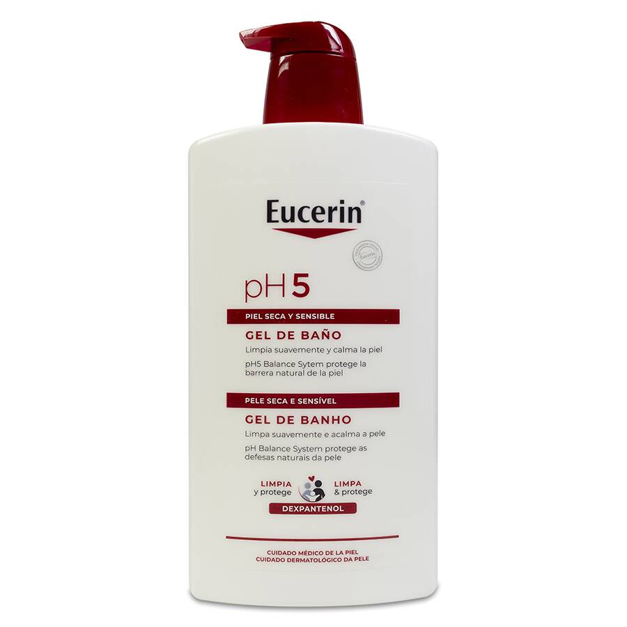 Eucerin PH5 Gel de Baño, 1 L image number null