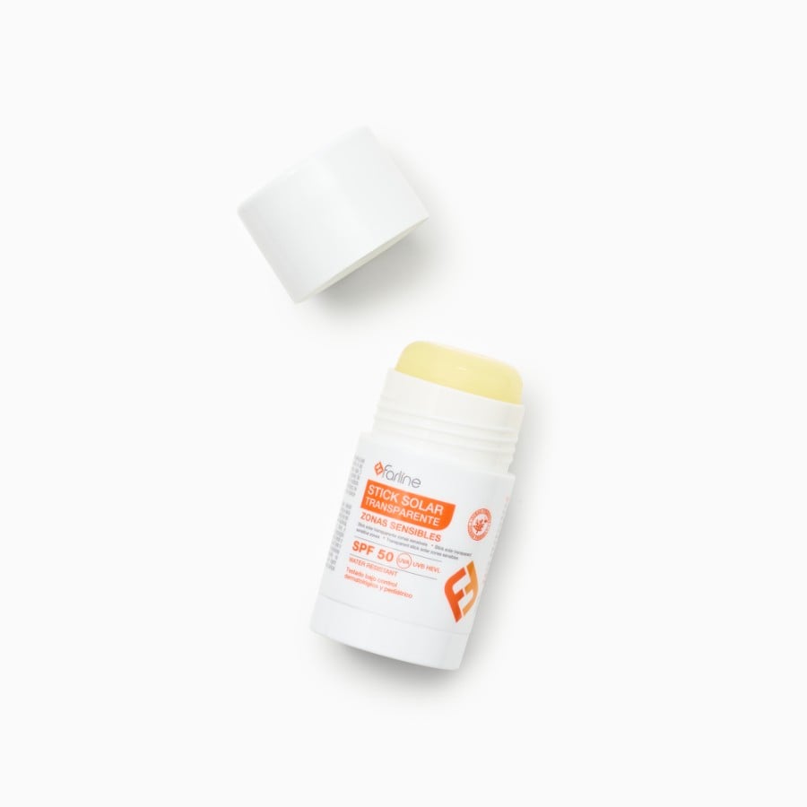 imagen de Farline Stick Solar Transparente SPF50, 15 ml imagen n&uacute;mero undefined