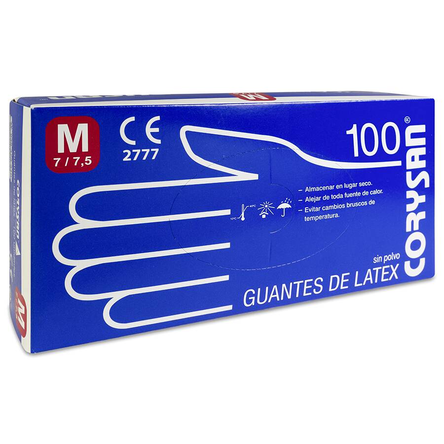 imagen de Corysan Guantes L&aacute;tex Talla Mediana imagen n&uacute;mero undefined