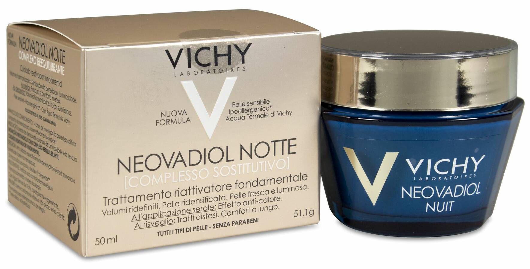 Vichy Neovadiol Complejo Sustitutivo Noche, 50 ml image number null