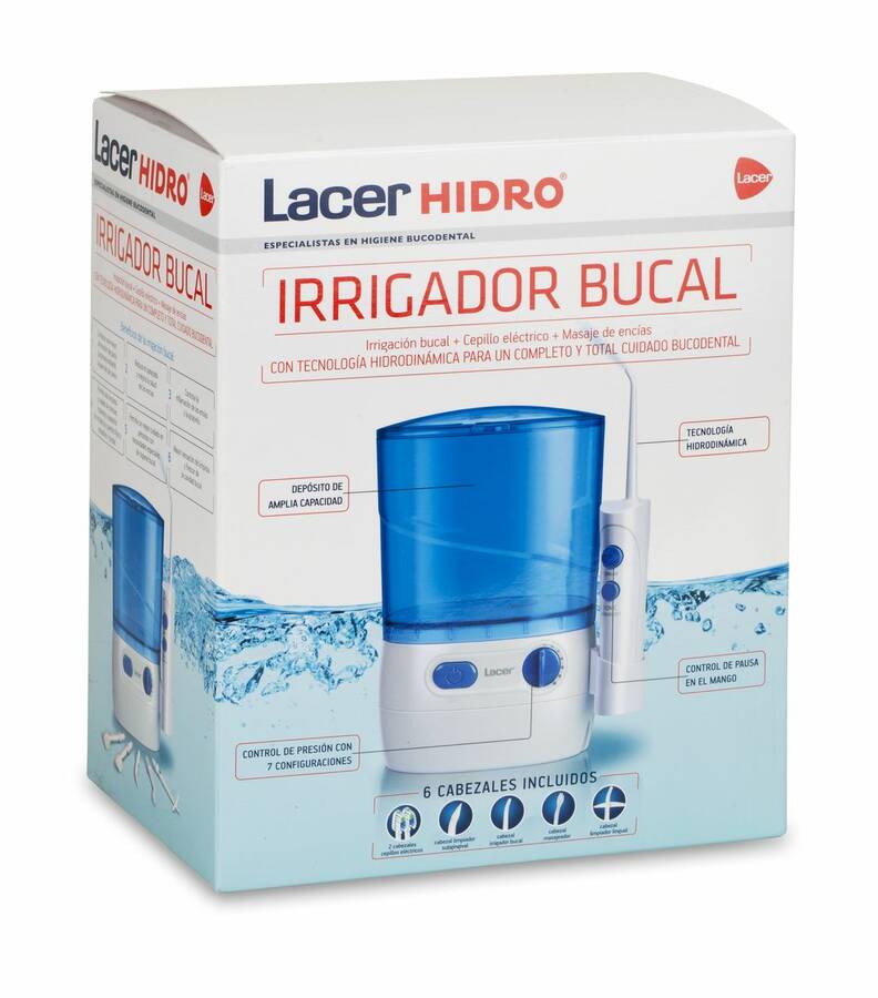 Lacer Hidro Irrigador Bucal Eléctrico, 1 Ud image number null